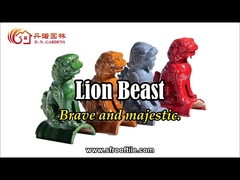 Vivid Antique Chinese Roof Ornaments Glazed Buddhism Ceramic Chinese Figurine