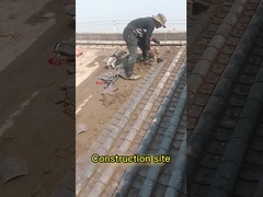 กระเบื้องหลังคาบ้านเก่า Kaolin China Clay Matt Asian Style Roof Tiles สำหรับซ่อมแซม Temple Courtyard