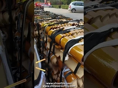 กระจกกระจกและซินเตอร์สองครั้งของจีน กระจกหลังคาสําหรับวัด