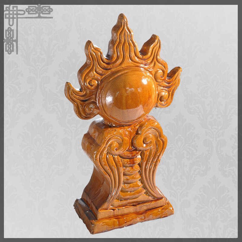 Fireball Roof Final Chinese Roof Decoration Art Collection ขนาดที่ปรับแต่งได้ สี
