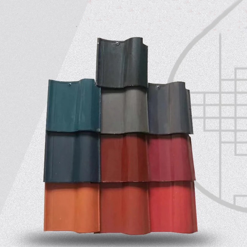 ปรับปรุงไทล์หลังคาเซรามิกสเปนทรง S สีหลากหลาย โซลูชั่นหลังคาดินหินที่ปรับปรุงตามความต้องการของคุณ