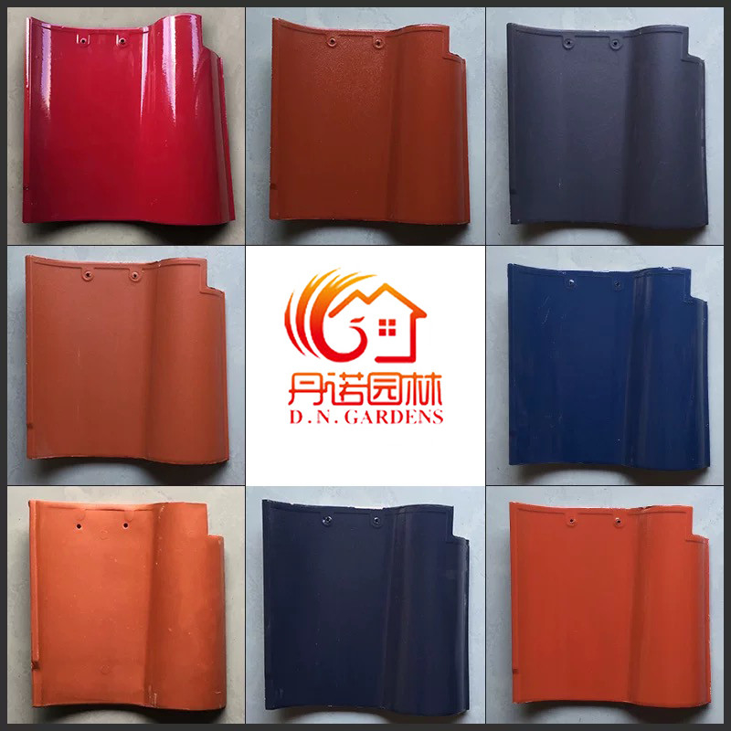 กระเบื้องหลังคาสเปนแบบโค้ง S ที่ทนทาน สีที่ร่ํารวย แคล่นระดับสูง เสริมโครงสร้างหลังคาบ้านของคุณ