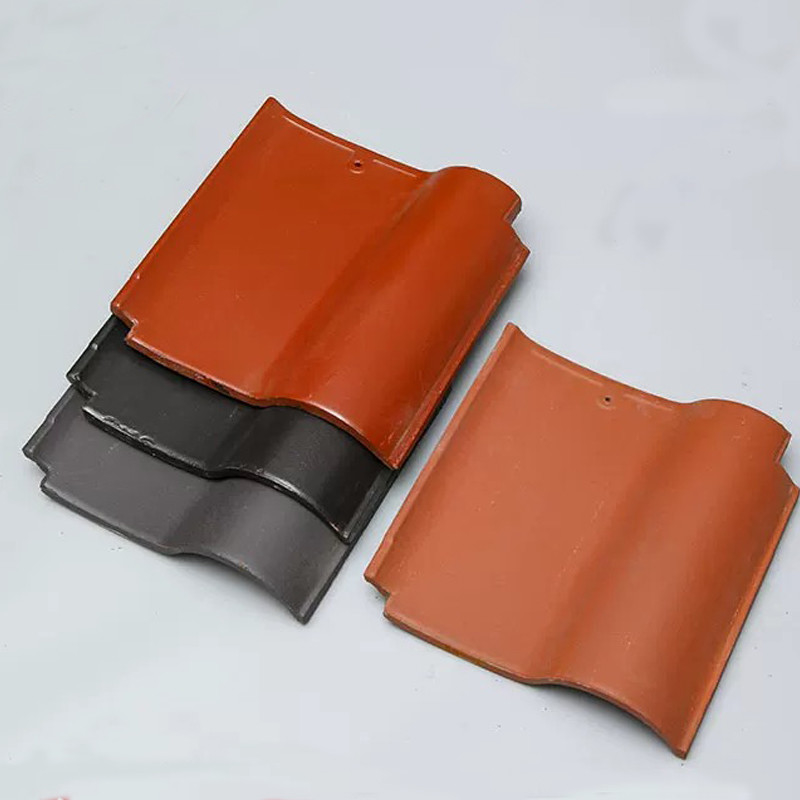 คลาสสิค S-curve สเปน Tile หลังคา ทนต่อสภาพอากาศ แผ่นดิน ติดต่อสภาพประเพณี ยาวนานสําหรับบ้านและอาคาร