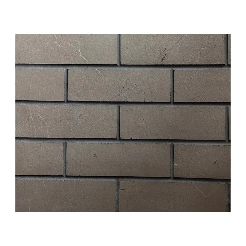 ติดตั้งเร็ว ผนังอิฐ MCM Antique Red Facing Brick โรงแรมตกแต่งผนังภายนอก ผนังเซรามิกผสมยืดหยุ่น