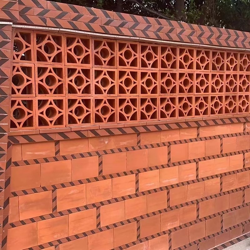 โมเดิร์น บริดซ์บล็อค ประดับหน้าต่าง เทราคอตต้า brick screen wall partition tile