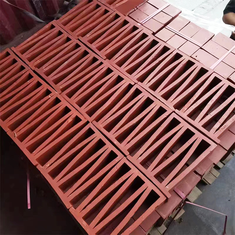 Matt Surface Sintered Technique บล็อคผนังอิฐประดับ สําหรับการระบายอากาศในคาเฟ่และร้านอาหารจีน