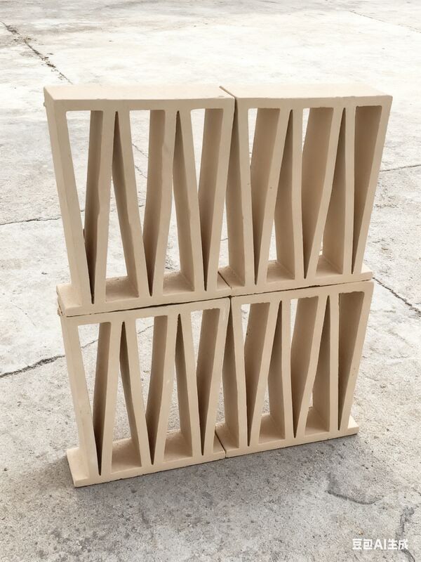 ราคาอิฐเทราโคต้า สีเหลืองธรรมชาติ สไตล์ M กระเบื้องผนังภายนอก บล็อกอิฐอากาศประดับ