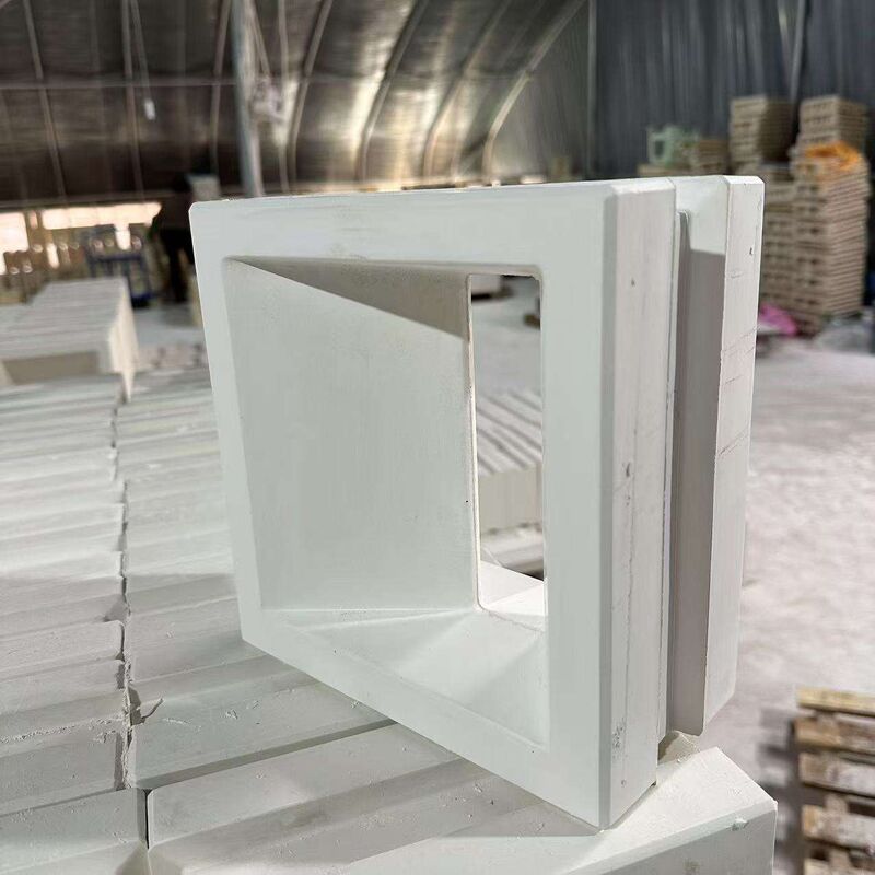 รูปแบบกณิตศาสตร์ที่ทันสมัย คอนกรีตจอ บล็อคผนัง คอนกรีตบล็อคผนังส่วนตัว