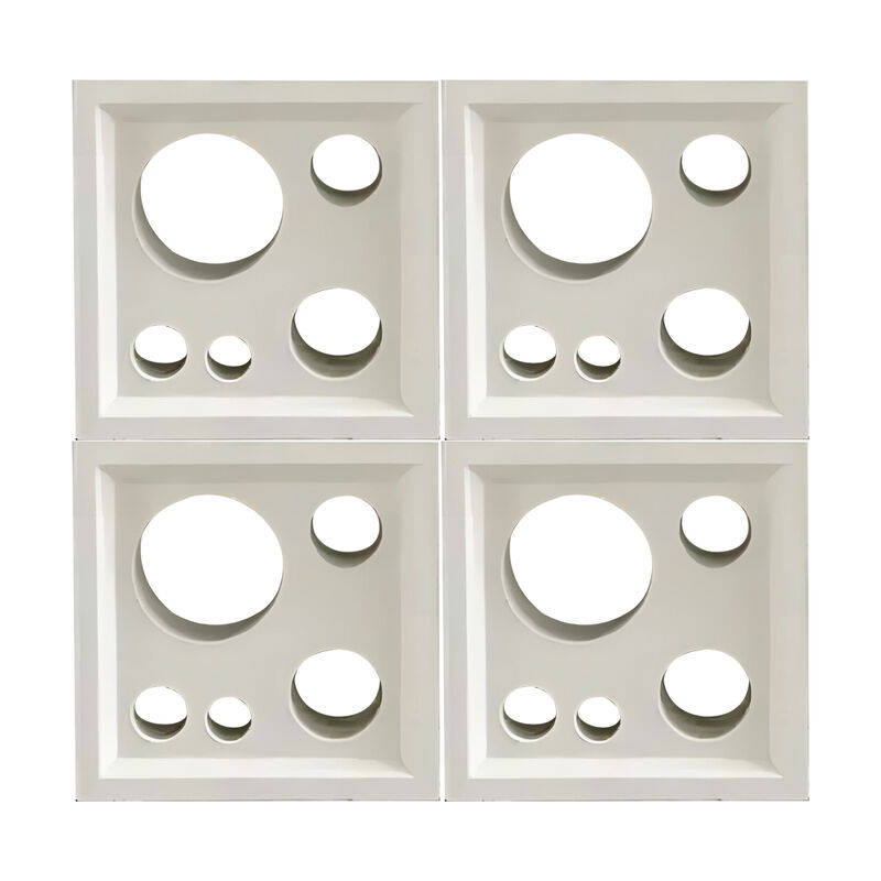 บล็อกลม อิฐบล็อกซีเมนต์พรุน บล็อกระบายอากาศ คอนกรีต ผนังบังลม บล็อกหน้าจอ ตกแต่ง ภายในและภายนอก อิฐ ทันสมัย