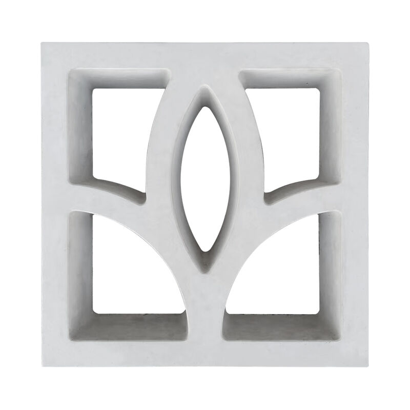 บล็อกลม คอนกรีตซีเมนต์ส่วนประกอบอิฐ เครื่องปรับอากาศ