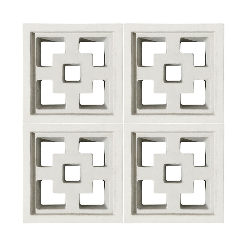 ความเป็นส่วนตัวที่ระบายอากาศ ผนังอิฐ คอนกรีต บล็อกลมสถาปัตยกรรม บล็อกลมโค้ง สําหรับระเบียงและทาวน์เฮาส์