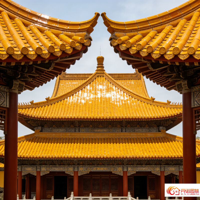 วัสดุอาคาร สไตล์โบราณ กระเบื้องหลังคากระจก โกลเด้น