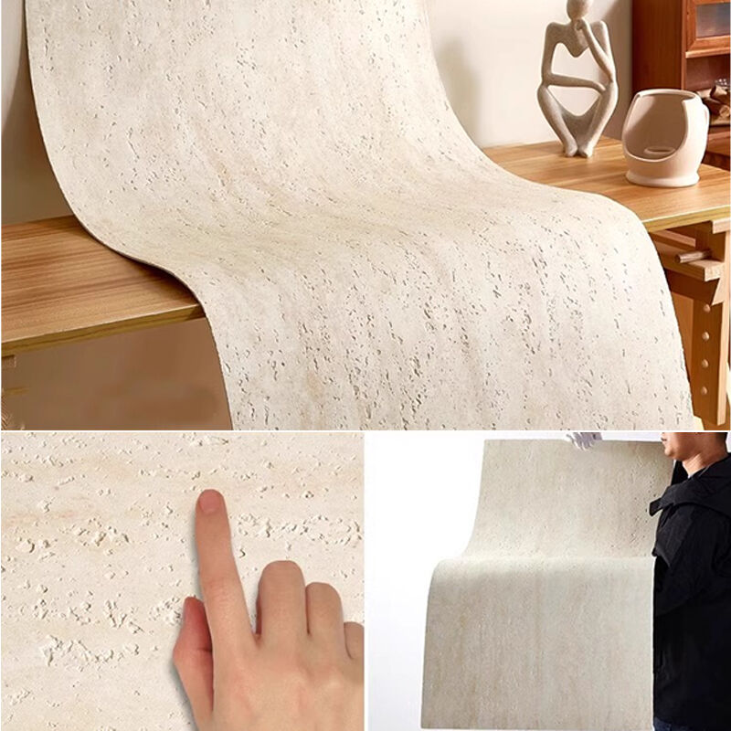 กระเบื้องผนังดินยืดหยุ่น กระเบื้องผนังหิน ปานที่คลุม สะอาดต่อสิ่งแวดล้อม ภายใน / นอกโรงเรียน วิลล่า โรงแรม การตกแต่งผนัง