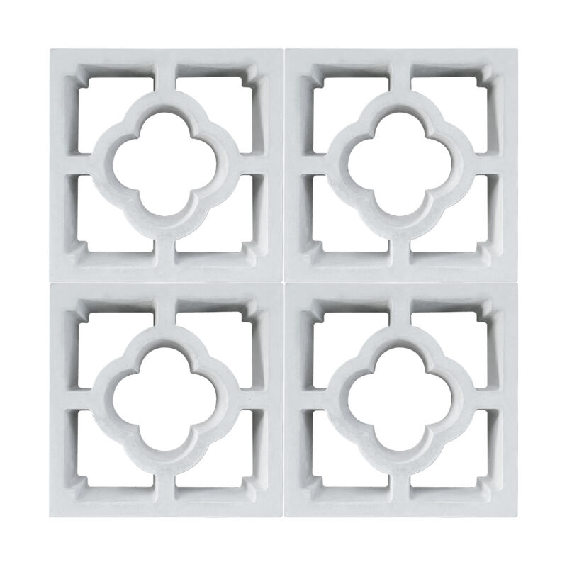 บล็อคลม เครื่องอัดลมคอนกรีตประดับ บล็อคปูนสําหรับฝาผนังภายในและผนังกระจายเสียง