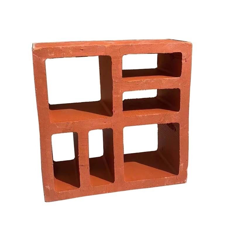 แผ่นบล็อกเทราคอตต้า แผ่นบล็อกลม การออกแบบผนังสถาปัตยกรรม