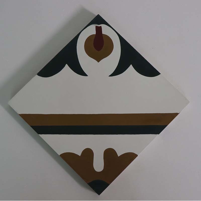 Vintage Handcrafted Cement Tiles 16mm Thick Ceramic Tiles Look for Home Commercial Floor Wall Paving Feature Wall