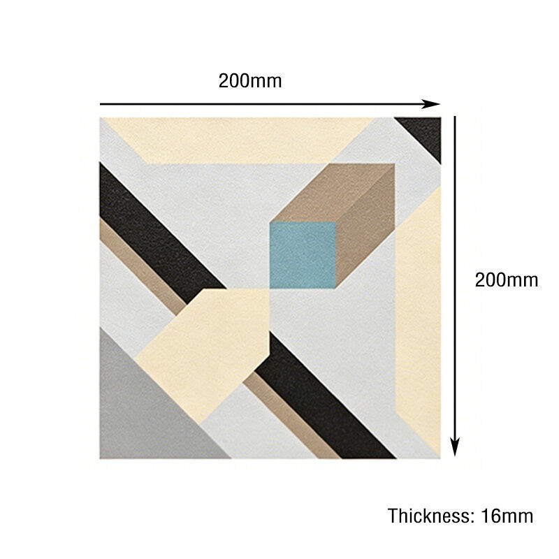 กระเบื้องซีเมนต์แบบ Encaustic กระเบื้องพื้นภายในยุโรปแบบโมเดิร์น Matte กระเบื้องผนัง ขอบกระเบื้องกระเบื้องกระเบื้องกระเบื้องกระเบื้อง กระเบื้องกระเบื้อง กระเบื้องกระเบื้อง ไม่ลื่น Villa โรงแรม ใช้รูปแบบทางกณิตศาสตร์