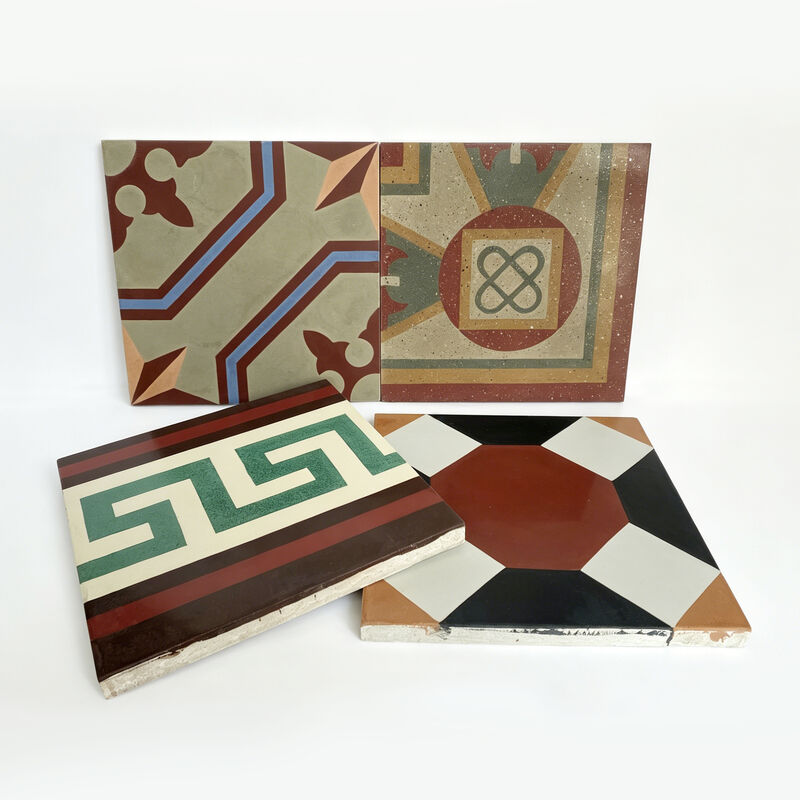 กระเบื้องซีเมนต์แบบ Encaustic กระเบื้องพื้นภายในยุโรปแบบโมเดิร์น Matte กระเบื้องผนัง ขอบกระเบื้องกระเบื้องกระเบื้องกระเบื้องกระเบื้อง กระเบื้องกระเบื้อง กระเบื้องกระเบื้อง ไม่ลื่น Villa โรงแรม ใช้รูปแบบทางกณิตศาสตร์