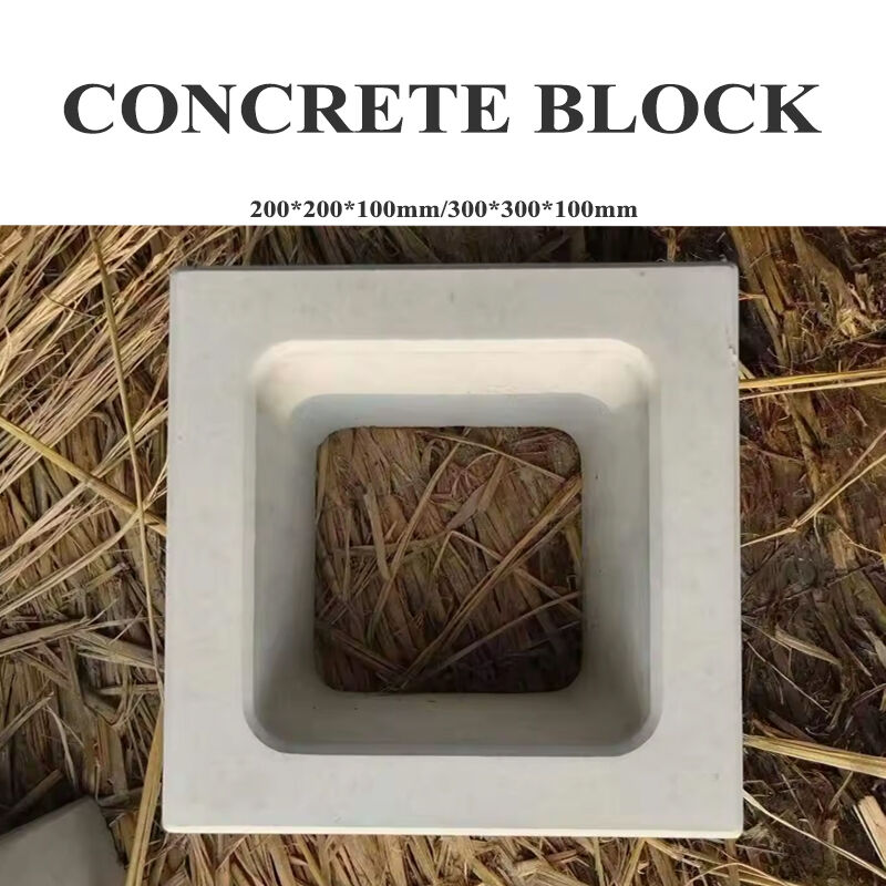 คอนกรีต บล็อกลม คอนกรีตซีเมนต์ Precast สําหรับรั้วสวน