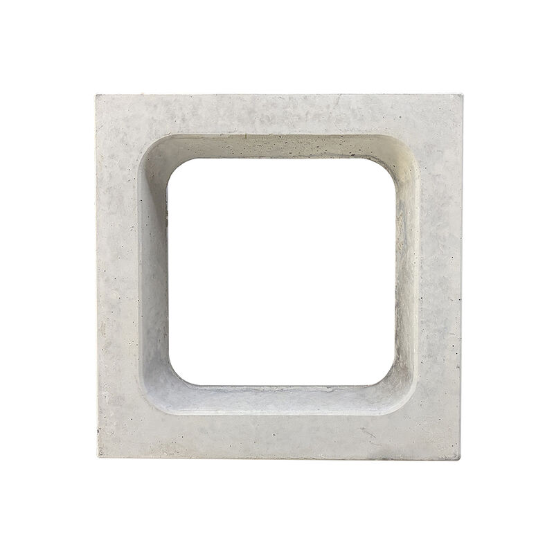 คอนกรีต บล็อกลม คอนกรีตซีเมนต์ Precast สําหรับรั้วสวน