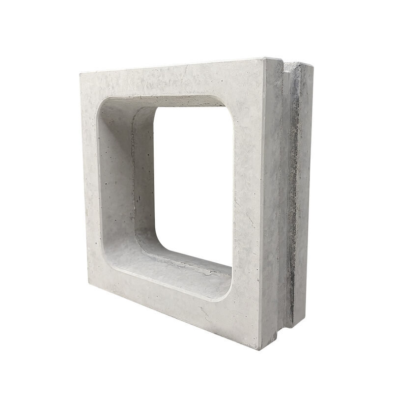คอนกรีต บล็อกลม คอนกรีตซีเมนต์ Precast สําหรับรั้วสวน