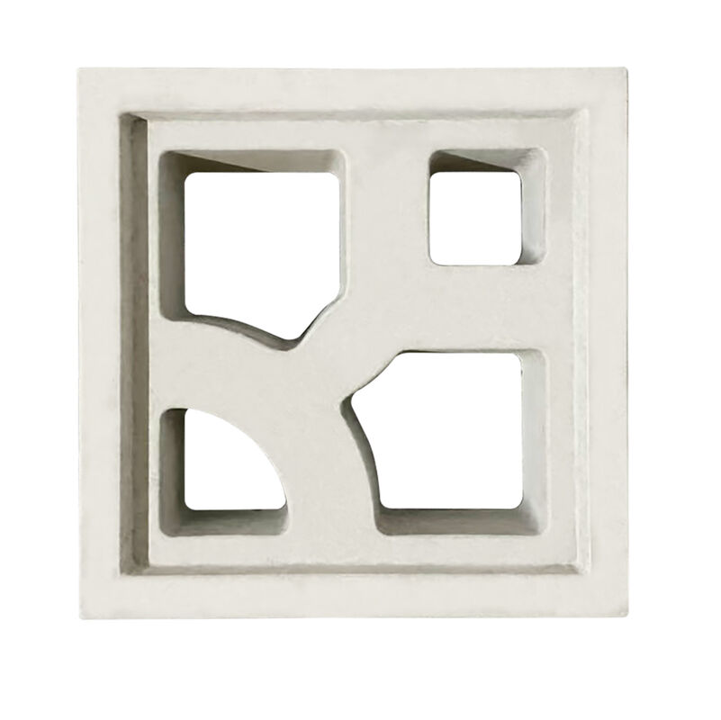 Concrete Latticework Breeze Tiles Precast Cement Hollow Bricks for Breathable Outdoor Courtyard Walls & Sunscreens